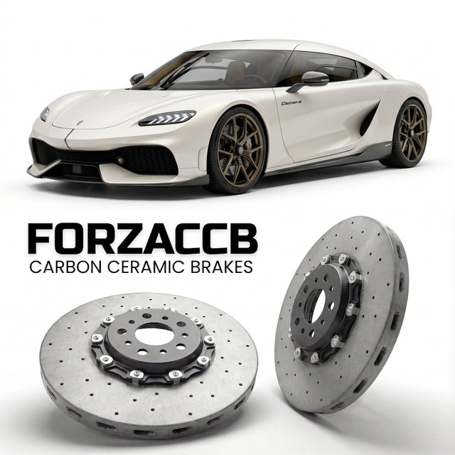 Carbon Ceramic Brake Rotors for Koenigsegg Gemera (2020+) | CCB OEM Replacement / Conversion Upgrade Kit