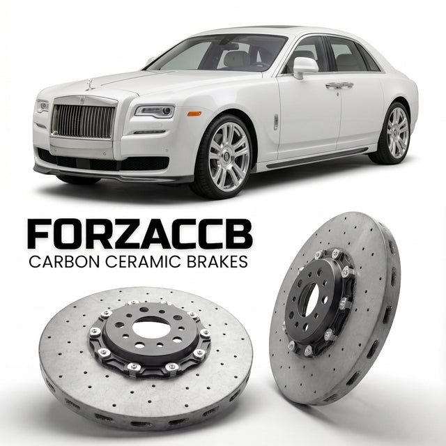 Carbon Ceramic Brake Rotors for Rolls-Royce Ghost Extended Wheelbase I (facelift 2014 (2014-2020) | CCB OEM Replacement / Conversion Upgrade Kit