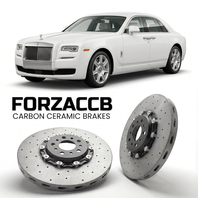 Carbon Ceramic Brake Rotors for Rolls-Royce Ghost I (facelift 2014 (2014-2020) | CCB OEM Replacement / Conversion Upgrade Kit