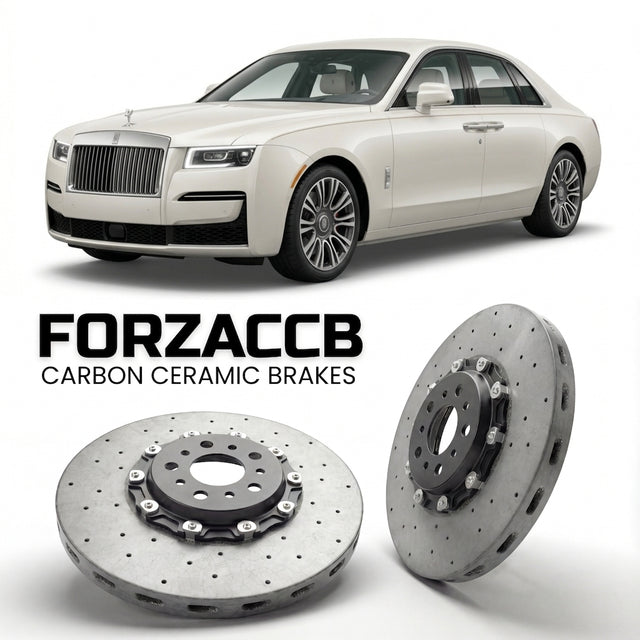 Carbon Ceramic Brake Rotors for Rolls-Royce Ghost II (2020+) | CCB OEM Replacement / Conversion Upgrade Kit