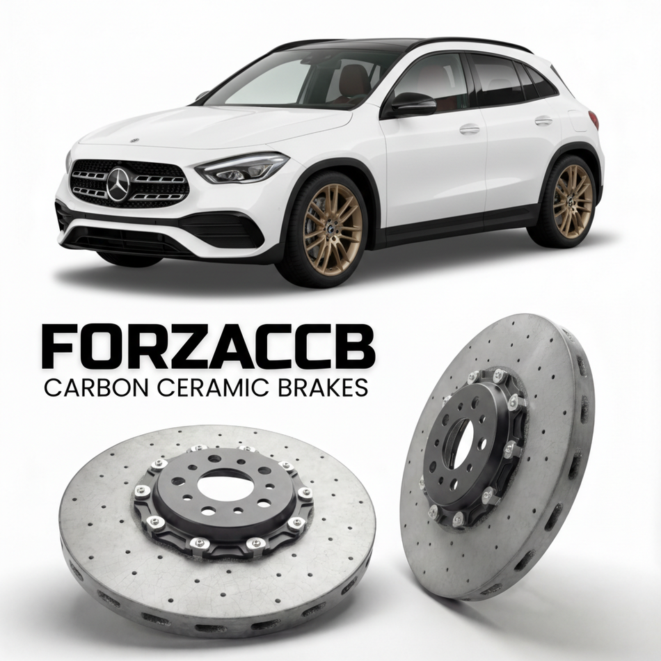 Carbon Ceramic Brake Rotors for Mercedes-Benz GLA H247 (2020+) | CCB OEM Replacement / Conversion Upgrade Kit