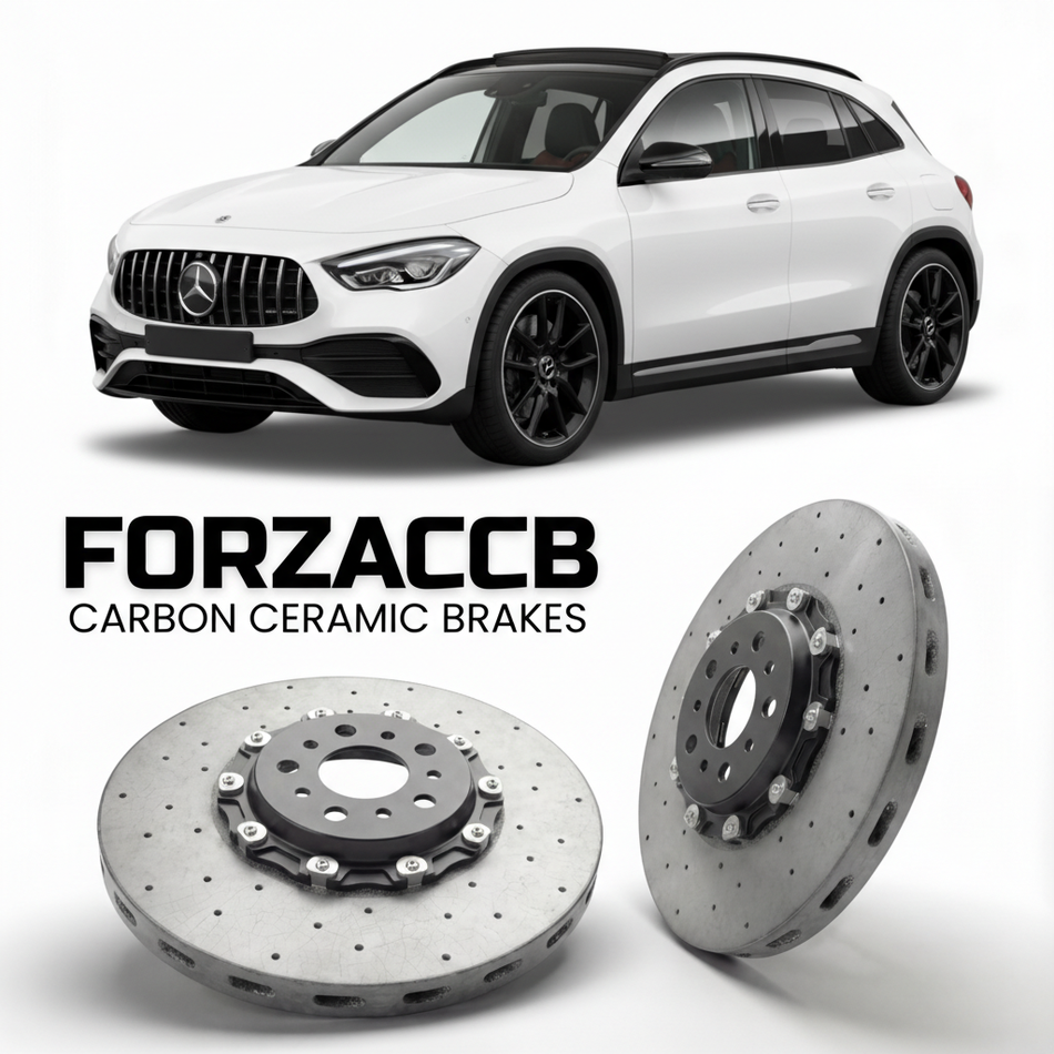 Carbon Ceramic Brake Rotors for Mercedes-Benz GLA 35 AMG H247 (2020+) | CCB OEM Replacement / Conversion Upgrade Kit