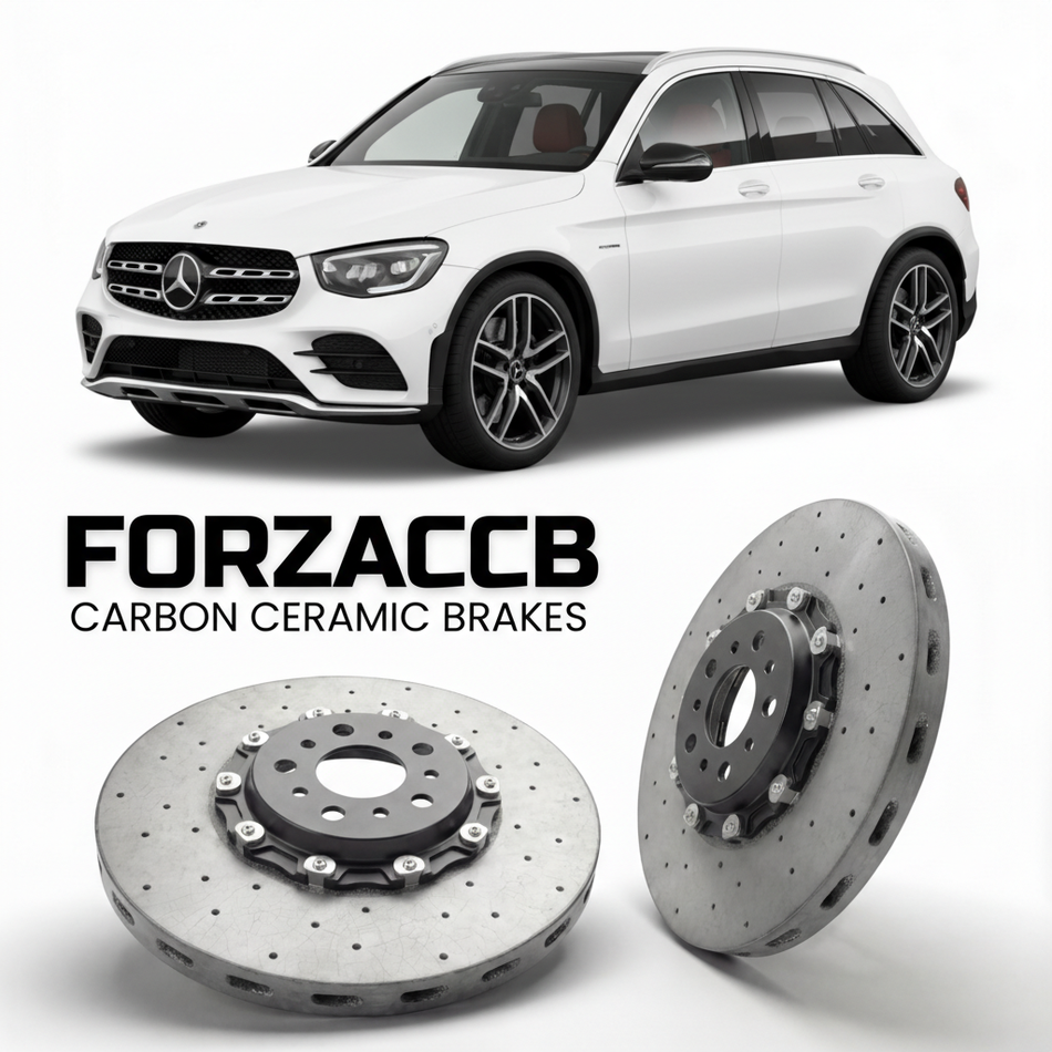 Carbon Ceramic Brake Rotors for Mercedes-Benz GLC 43 AMG X254 (2023+) | CCB OEM Replacement / Conversion Upgrade Kit
