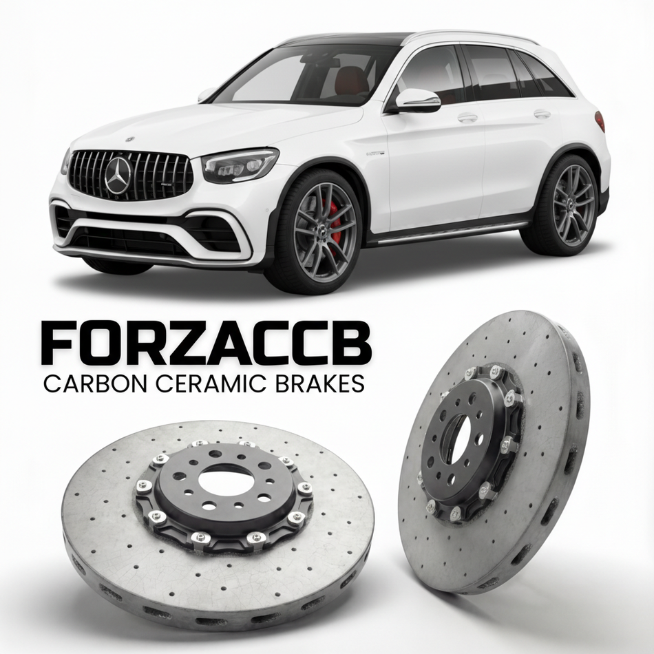 Carbon Ceramic Brake Rotors for Mercedes-Benz GLC 63 AMG X254 (2023+) | CCB OEM Replacement / Conversion Upgrade Kit