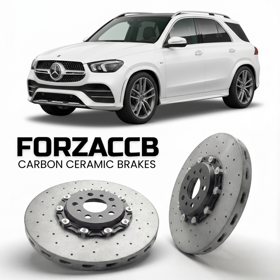 Carbon Ceramic Brake Rotors for Mercedes-Benz GLE W167 (2019+) | CCB OEM Replacement / Conversion Upgrade Kit