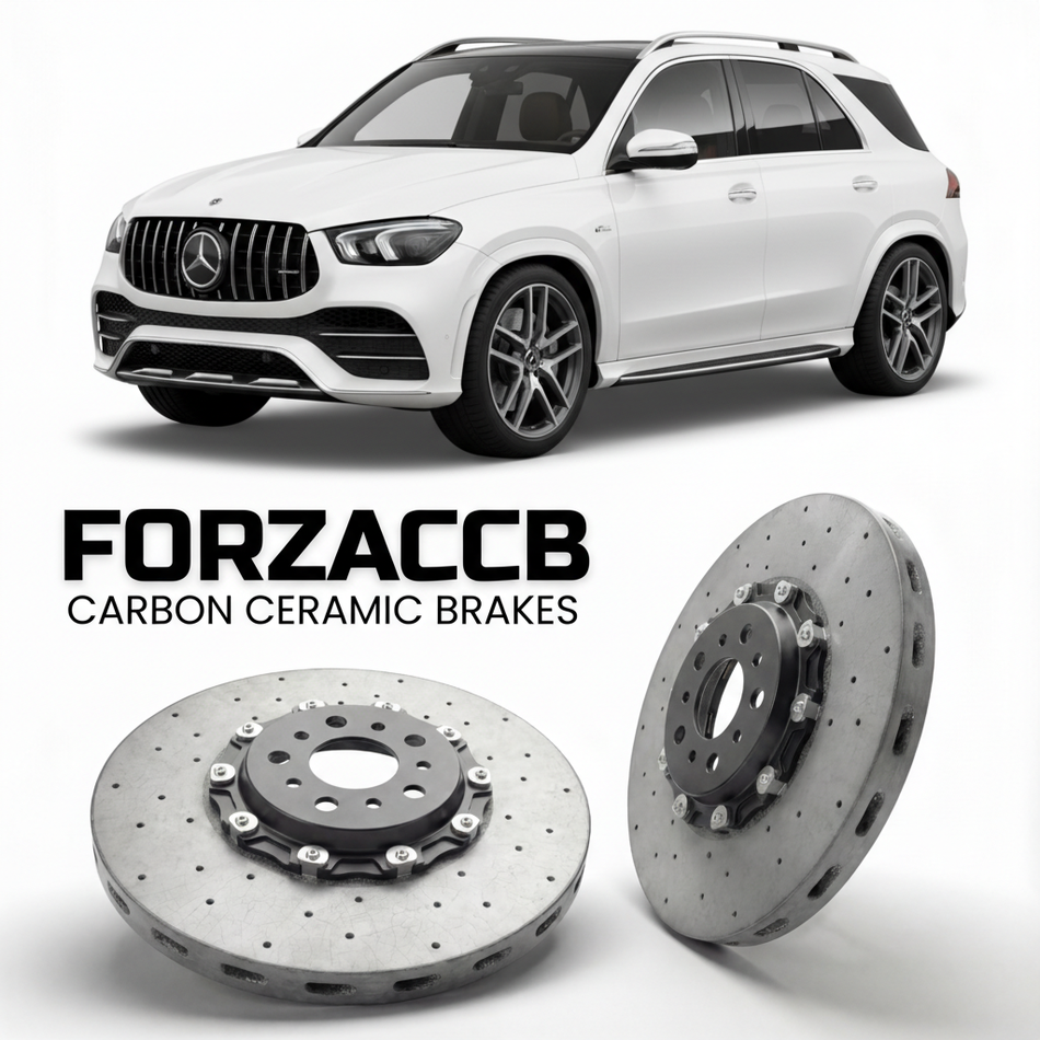 Carbon Ceramic Brake Rotors for Mercedes-Benz GLE 53 AMG W167/C167 (2020+) | CCB OEM Replacement / Conversion Upgrade Kit
