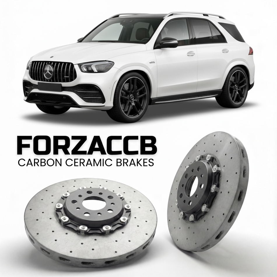 Carbon Ceramic Brake Rotors for Mercedes-Benz GLE 63 AMG W167 (2020+) | CCB OEM Replacement / Conversion Upgrade Kit