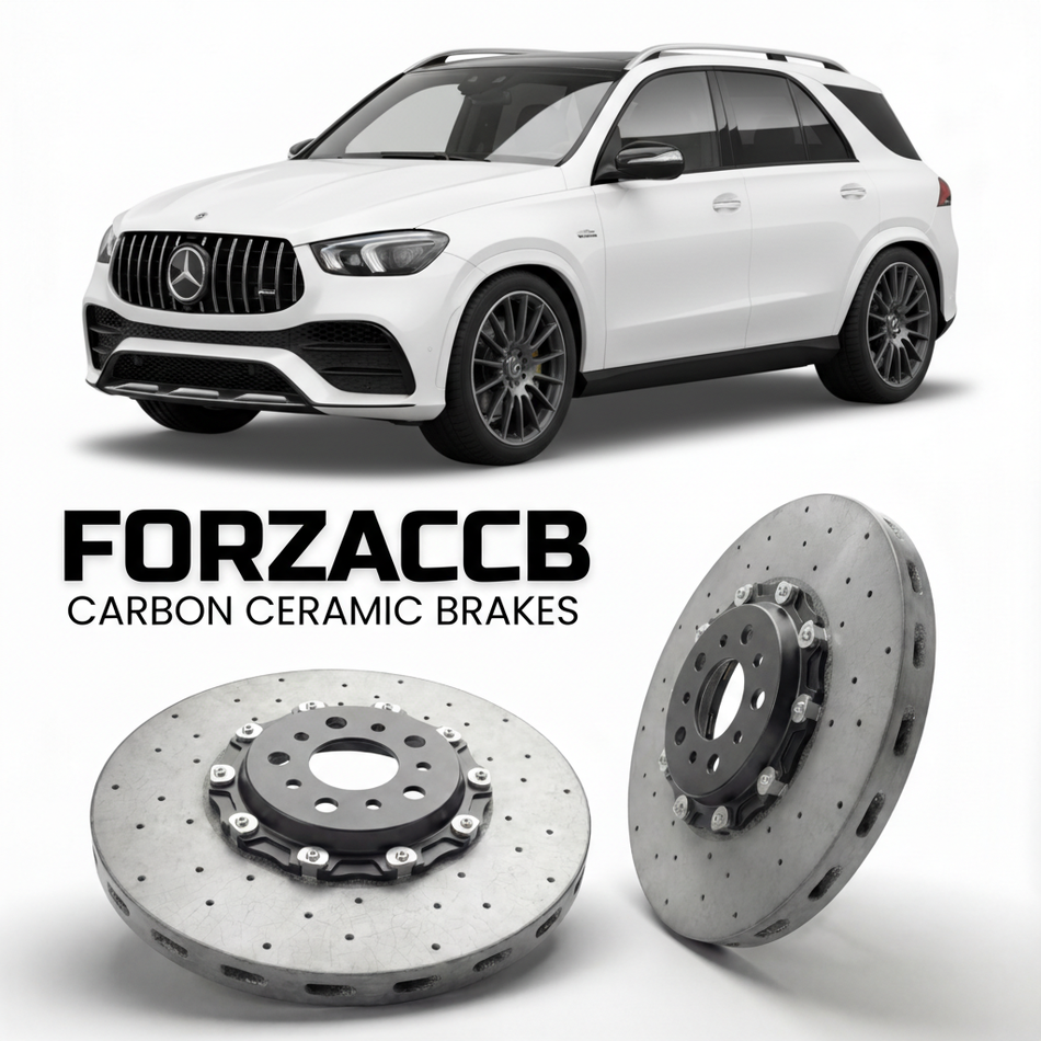 Carbon Ceramic Brake Rotors for Mercedes-Benz GLE 63 S AMG W167 (2020-) | CCB OEM Replacement / Conversion Upgrade Kit