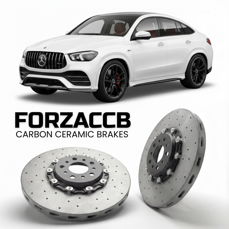 Carbon Ceramic Brake Rotors for Mercedes-Benz GLE Coupé C167 (2019+) | CCB OEM Replacement / Conversion Upgrade Kit