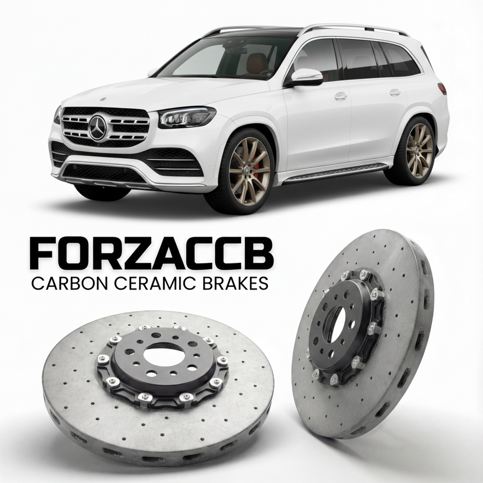 Carbon Ceramic Brake Rotors for Mercedes-Benz GLS X167 (2019+) | CCB OEM Replacement / Conversion Upgrade Kit