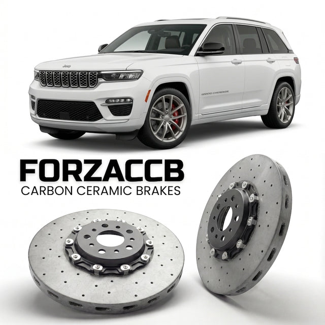 Carbon Ceramic Brake Rotors for Jeep Grand Cherokee V (WL (2021+) | CCB OEM Replacement / Conversion Upgrade Kit