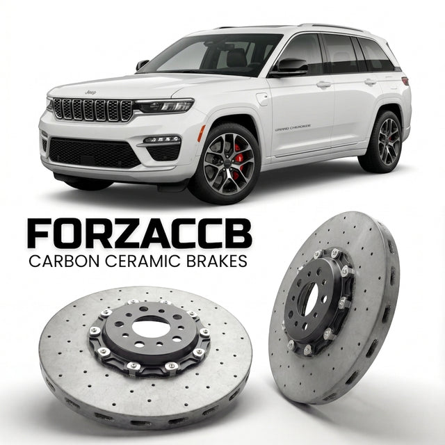 Carbon Ceramic Brake Rotors for Jeep Grand Cherokee L V (WL, facelift 2025 (2025+) | CCB OEM Replacement / Conversion Upgrade Kit