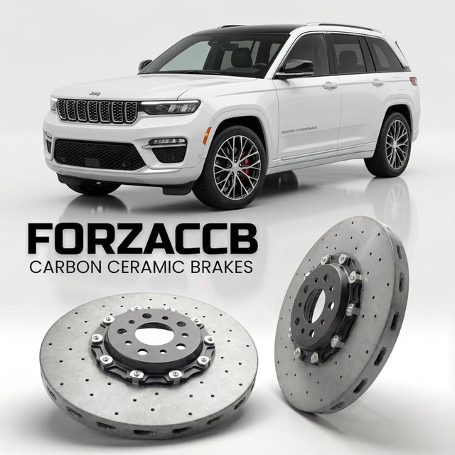 Carbon Ceramic Brake Rotors for Jeep Grand Cherokee V (WL, facelift 2025 (2025+) | CCB OEM Replacement / Conversion Upgrade Kit