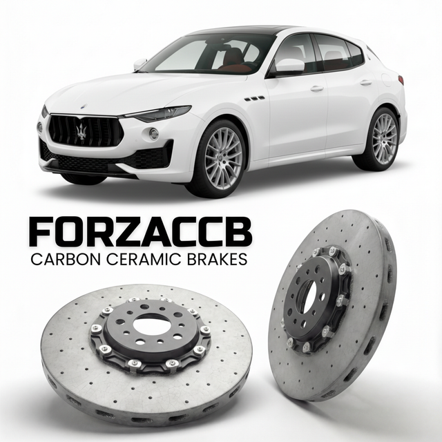 Carbon Ceramic Brake Rotors for Maserati Grecale (2022+) | CCB OEM Replacement / Conversion Upgrade Kit