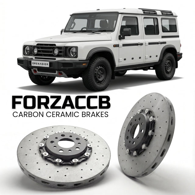 Carbon Ceramic Brake Rotors for INEOS Grenadier Station Wagon (2022+) | CCB OEM Replacement / Conversion Upgrade Kit
