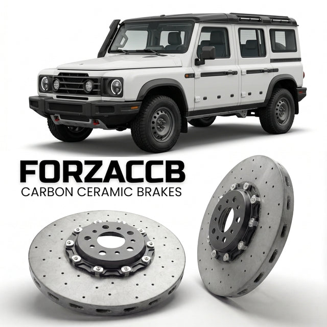 Carbon Ceramic Brake Rotors for INEOS Grenadier Utility Wagon (2022+) | CCB OEM Replacement / Conversion Upgrade Kit
