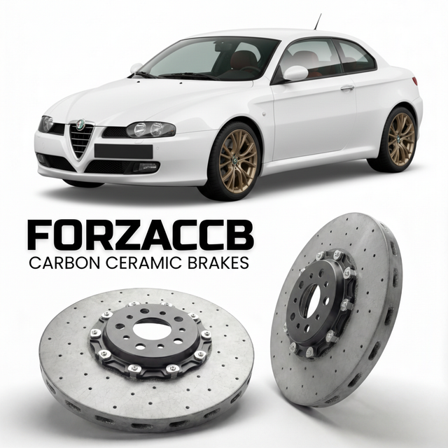 Carbon Ceramic Brake Rotors for Alfa Romeo GT Coupe (937 (2005-2010) | CCB OEM Replacement / Conversion Upgrade Kit
