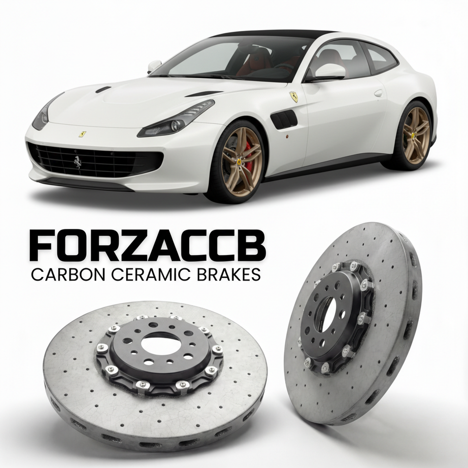 Carbon Ceramic Brake Rotors for Ferrari GTC4Lusso (2016-2020) | CCB OEM Replacement / Conversion Upgrade Kit
