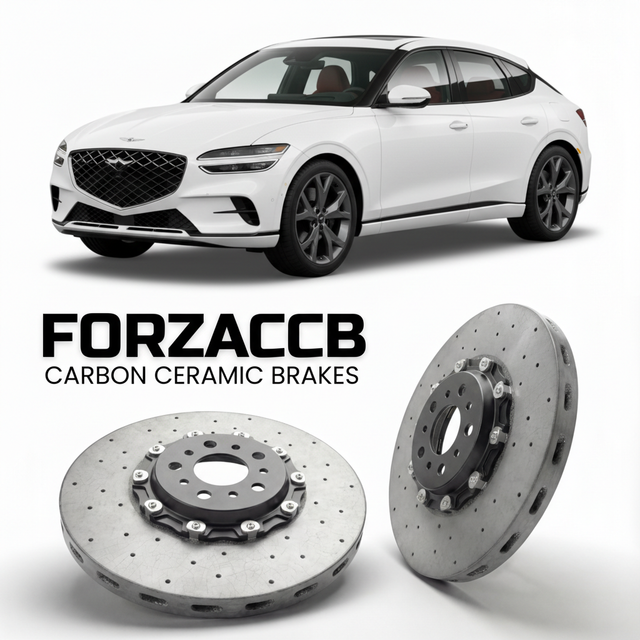 Carbon Ceramic Brake Rotors for Genesis GV60 (2023-2026) | CCB OEM Replacement / Conversion Upgrade Kit