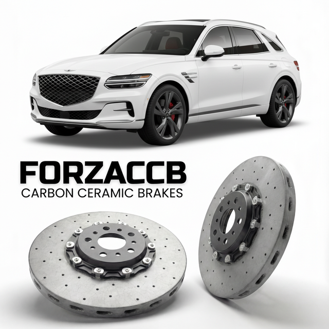 Carbon Ceramic Brake Rotors for Genesis GV70 (2022-2025) | CCB OEM Replacement / Conversion Upgrade Kit
