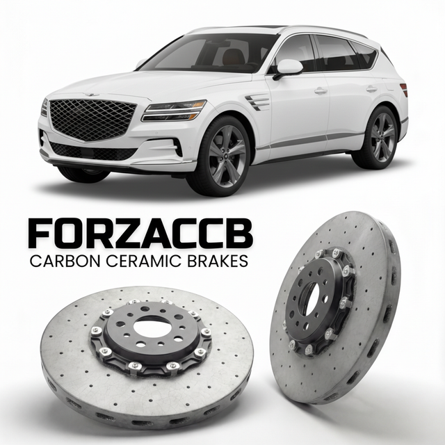 Carbon Ceramic Brake Rotors for Genesis GV80 (2021-2026) | CCB OEM Replacement / Conversion Upgrade Kit