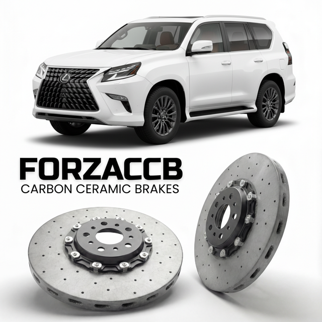 Carbon Ceramic Brake Rotors for Lexus GX 550 J250 (2024+) | CCB OEM Replacement / Conversion Upgrade Kit