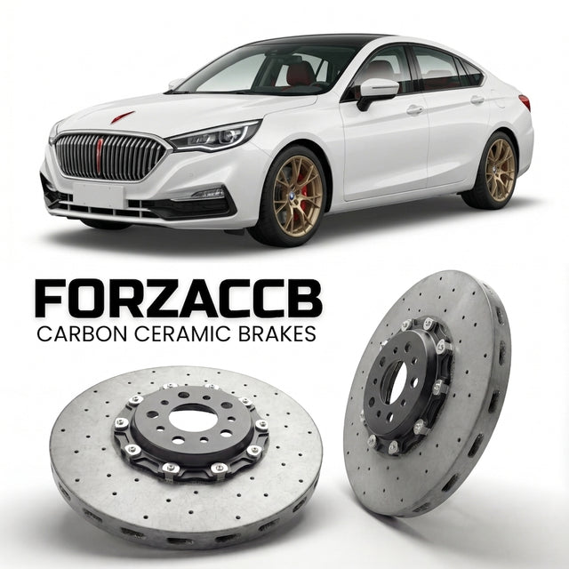 Carbon Ceramic Brake Rotors for Hongqi H5 I (2019-2020) | CCB OEM Replacement / Conversion Upgrade Kit