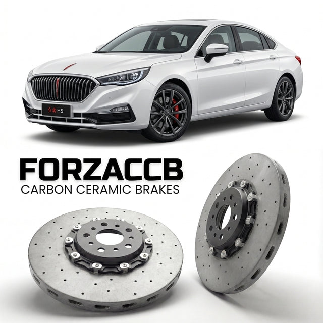 Carbon Ceramic Brake Rotors for Hongqi H5 I (facelift 2020 (2020-2022) | CCB OEM Replacement / Conversion Upgrade Kit