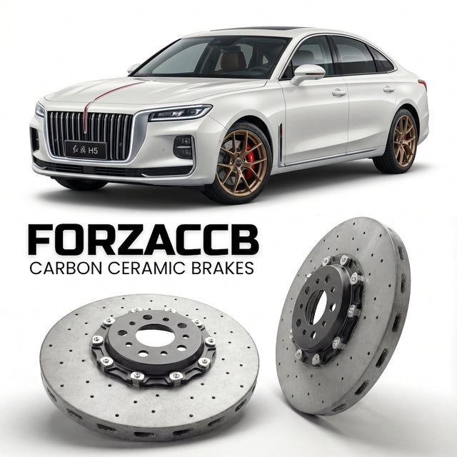 Carbon Ceramic Brake Rotors for Hongqi H5 II (2022+) | CCB OEM Replacement / Conversion Upgrade Kit