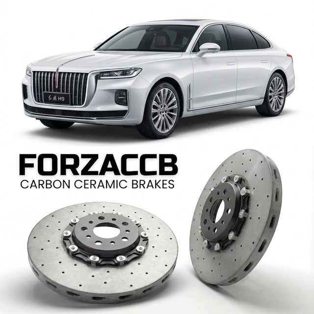 Carbon Ceramic Brake Rotors for Hongqi H9 (2020-2024) | CCB OEM Replacement / Conversion Upgrade Kit