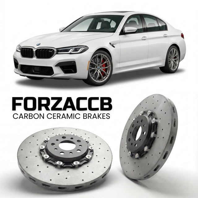 Carbon Ceramic Brake Rotors for BYD Han (2020-2022) | CCB OEM Replacement / Conversion Upgrade Kit