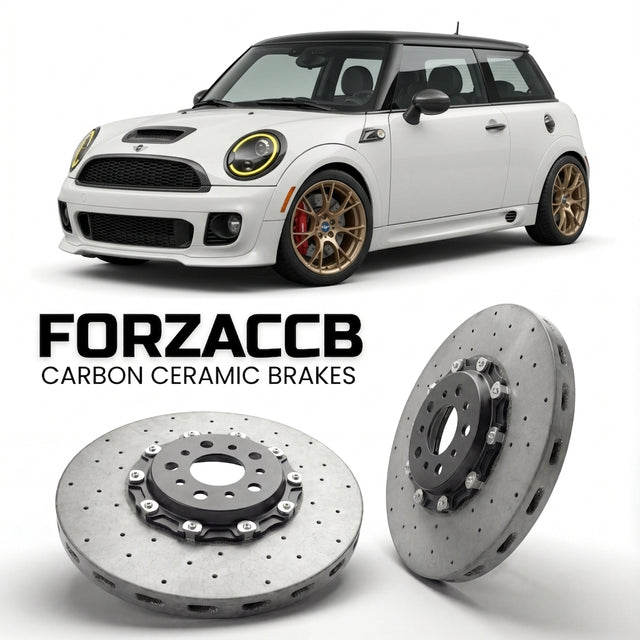 Carbon Ceramic Brake Rotors for Mini Hatch R56 (2006-2014) | CCB OEM Replacement / Conversion Upgrade Kit
