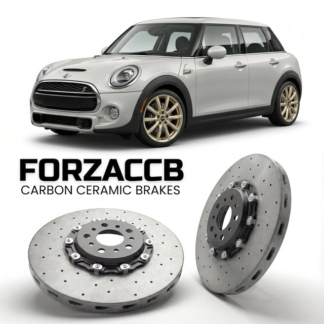 Carbon Ceramic Brake Rotors for Mini Hatch (F55 (2014-2018) | CCB OEM Replacement / Conversion Upgrade Kit
