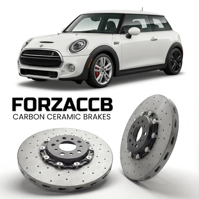 Carbon Ceramic Brake Rotors for Mini Hatch (F56 (2014-2018) | CCB OEM Replacement / Conversion Upgrade Kit