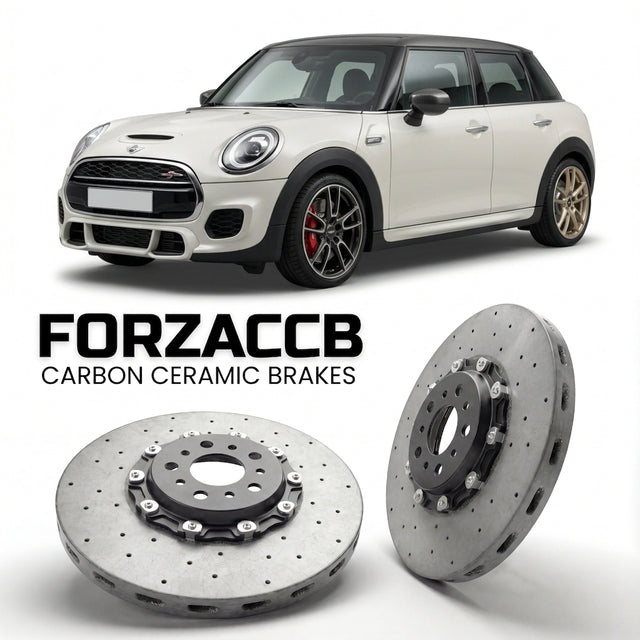 Carbon Ceramic Brake Rotors for Mini Hatch (F55, facelift 2018 (2018-2021) | CCB OEM Replacement / Conversion Upgrade Kit