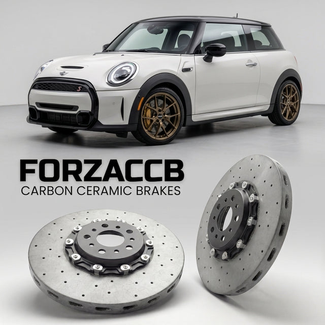 Carbon Ceramic Brake Rotors for Mini Hatch (F56, facelift 2018 (2018-2021) | CCB OEM Replacement / Conversion Upgrade Kit