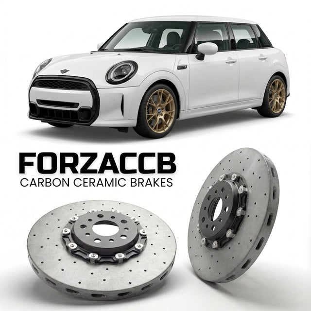 Carbon Ceramic Brake Rotors for Mini Hatch (F55, facelift 2021 (2021-2024) | CCB OEM Replacement / Conversion Upgrade Kit