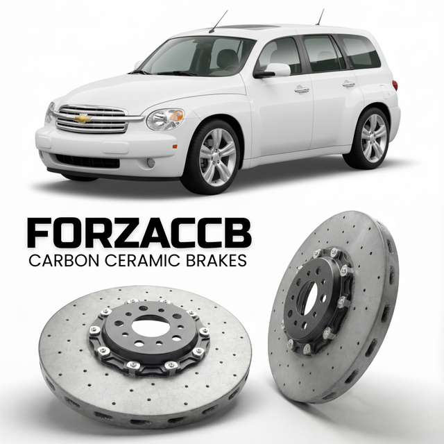 Carbon Ceramic Brake Rotors for Chevrolet HHR (2005-2011) | CCB OEM Replacement / Conversion Upgrade Kit
