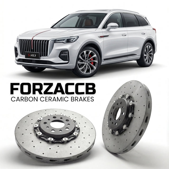 Carbon Ceramic Brake Rotors for Hongqi HS3 (2023+) | CCB OEM Replacement / Conversion Upgrade Kit