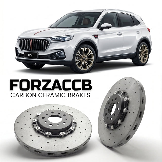 Carbon Ceramic Brake Rotors for Hongqi HS5 (2019-2023) | CCB OEM Replacement / Conversion Upgrade Kit