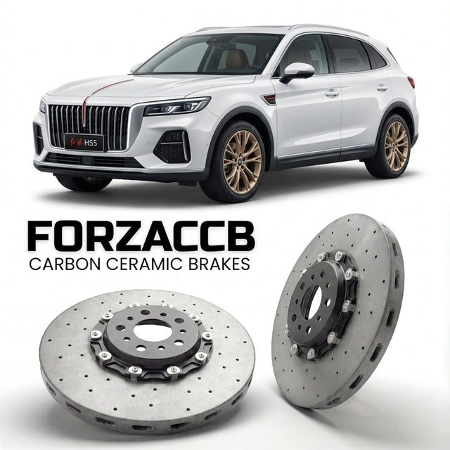 Carbon Ceramic Brake Rotors for Hongqi HS5 facelift 2023 (2023+) | CCB OEM Replacement / Conversion Upgrade Kit