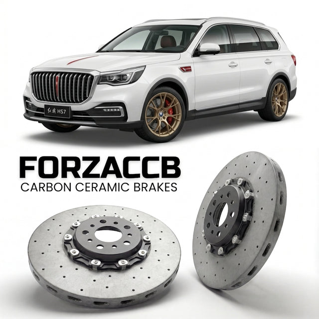 Carbon Ceramic Brake Rotors for Hongqi HS7 I (2019-2023) | CCB OEM Replacement / Conversion Upgrade Kit