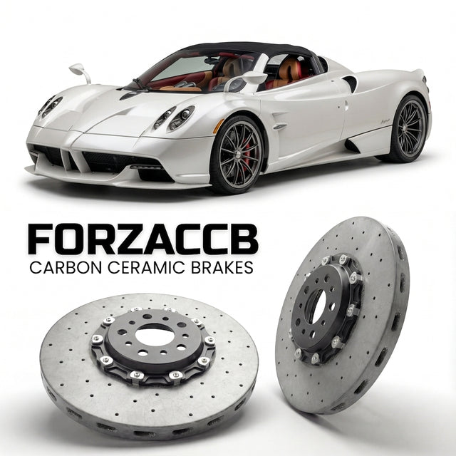 Carbon Ceramic Brake Rotors for Pagani Huayra Roadster (2017-2019) | CCB OEM Replacement / Conversion Upgrade Kit