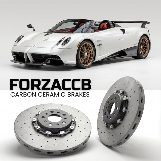 Carbon Ceramic Brake Rotors for Pagani Huayra Roadster BC (2019-2022) | CCB OEM Replacement / Conversion Upgrade Kit