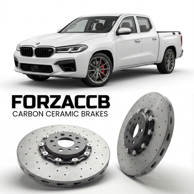 Carbon Ceramic Brake Rotors for Changan Nevo Hunter K50 Long Box (2025+) | CCB OEM Replacement / Conversion Upgrade Kit