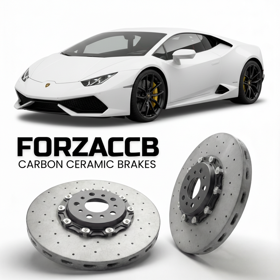 Carbon Ceramic Brake Rotors for Lamborghini Huracan Evo RWD (2020+) | CCB OEM Replacement / Conversion Upgrade Kit