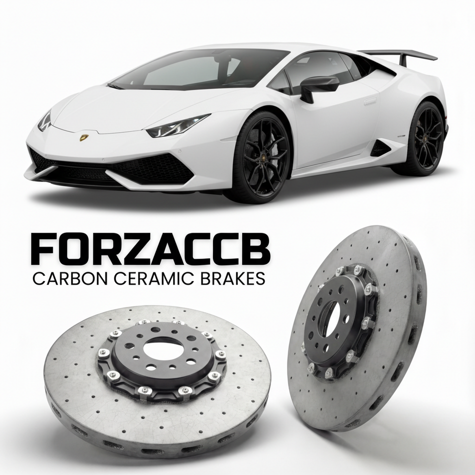 Carbon Ceramic Brake Rotors for Lamborghini Huracan Performante (2017-2019) | CCB OEM Replacement / Conversion Upgrade Kit