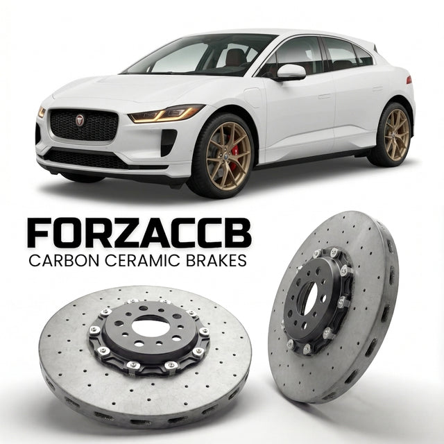 Carbon Ceramic Brake Rotors for Jaguar I-Pace (2018-2023) | CCB OEM Replacement / Conversion Upgrade Kit
