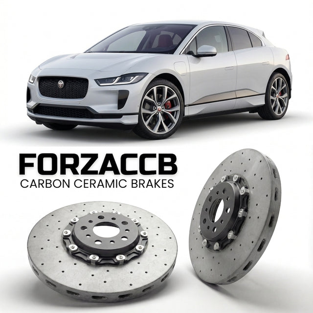 Carbon Ceramic Brake Rotors for Jaguar I-Pace facelift 2023 (2023+) | CCB OEM Replacement / Conversion Upgrade Kit