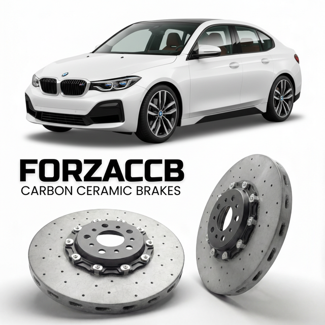 Carbon Ceramic Brake Rotors for BMW i3 Sedan G28 (2022+) | CCB OEM Replacement / Conversion Upgrade Kit